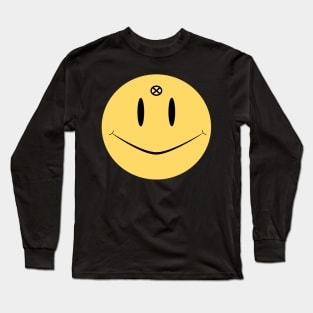 X Smiley Face Long Sleeve T-Shirt
